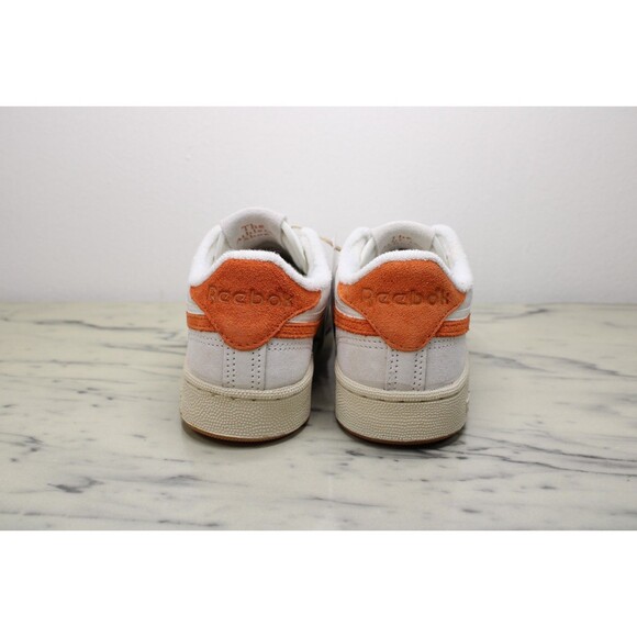 Reebok Women's Club C Revenge Vintage Chalk/Orange Sneakers (US 6.5) NEW-GV6971 - Picture 4 of 10